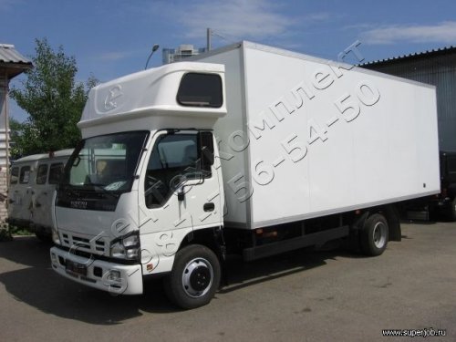 Автофургон Исузу (ISUZU-NРR75 LK / LL / LM) с надкрышным спальником